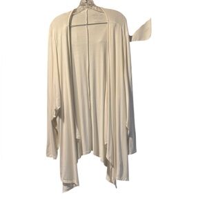 Torrid Super Soft Cream Knit Top Cardigan Size 5 EUC Comfy Cozy Boho